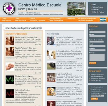 diseño: Centro Medico Escuela