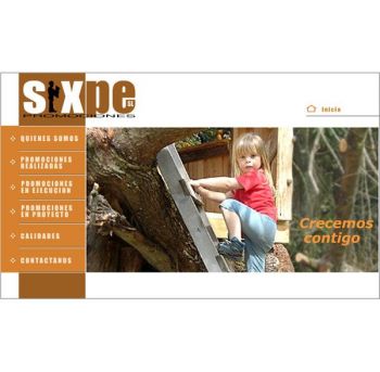 diseño web: Sixpe
