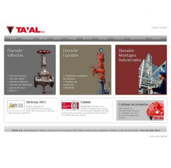diseño web: Taval